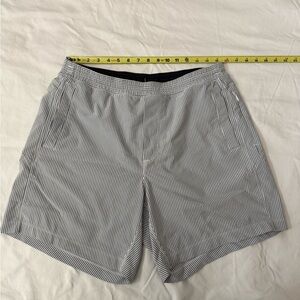 Birddogs Classic blue and White Striped Shorts